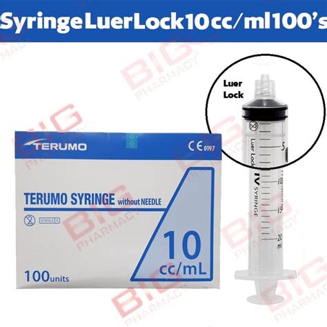 Terumo Syringe Luer Lock 3ml3cc5ml5cc10ml10cc 20ml20cc 30ml