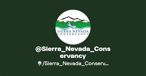 Sierra Nevada Conservancy Facebook Linktree