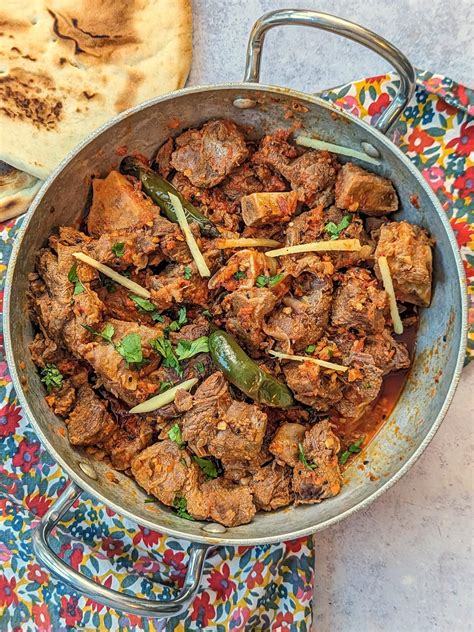 Authentic Karahi Gosht Recipe Lamb Or Goat Karahi