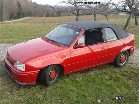 1993 Opel Kadett E convertible Edition - Car Photo and Specs