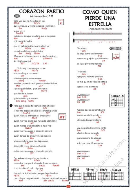 10 Ideas De Letras Y Acordes Letras Y Acordes Canciones Románticas