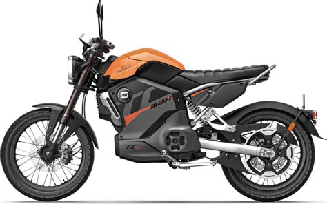 E Motorrad SUPER SOCO TC MAX mit Zulassung Farbe auswählen Orange