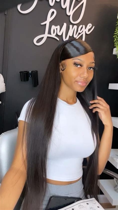 Swoop Side Part Frontal Sew In Luxebeautyshai Frontal Hairstyles