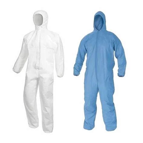 Inga Plain Disposable Non Woven Coverall Protection Area Full Body