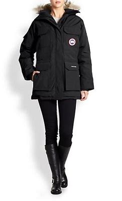 Canada Goose Belmont Fur Trim Coat SHEfinds