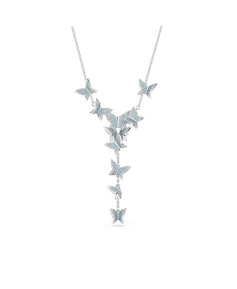 Swarovski Crystal Butterfly Lilia Y Necklace Macys