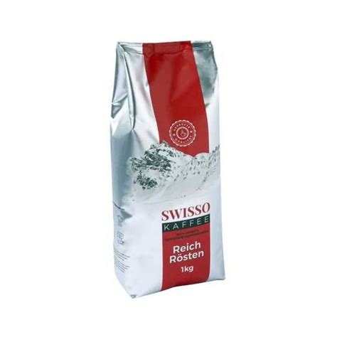 Кофе Swisso Kaffee Reich Rosten в зернах 1 кг купить в ShopKofe цена