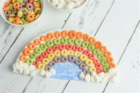 Cereal Rainbow Craft - Extreme Couponing Mom