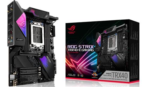 Asus Anuncia Sus Placas Madre Prime TRX40 Pro Strix TRX40 E Y ROG