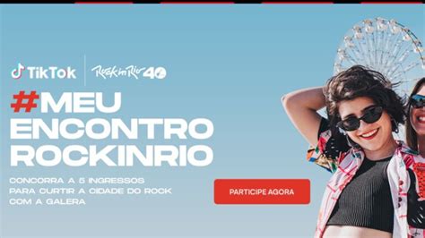 Promo O Rock In Rio Ganhe Ingressos Para O Evento