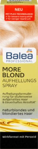 Buy Balea Professional More Blond Shampoo Conditioner Whitening Spray