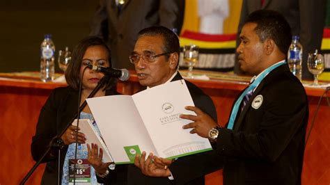 Francisco Guterres Lu Olo Toma Posse Como Presidente De Timor Leste