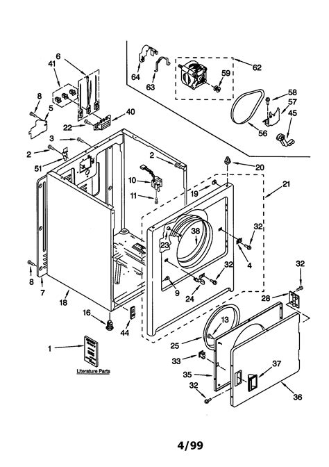 Kenmore 110 Dryer Gas Valve Assembly Diagram Wiring Diagram