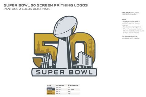 Super Bowl 50 Aesthetics - Sports Logo News - Chris Creamer's Sports ...