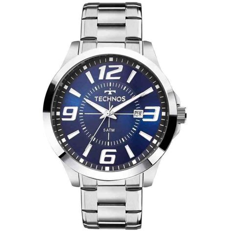 Relógio Technos Masculino Performance Racer 2115KZZS 1A Prata