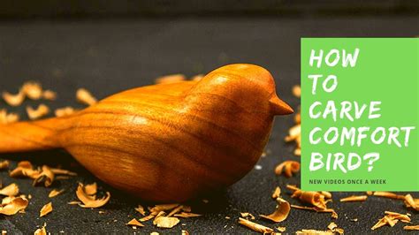 🐦 Comfort Bird Carving Tutorial Preview 🐦 Get Whole Video After Hobby