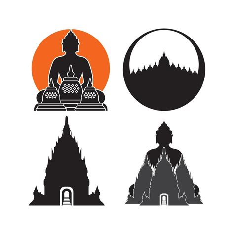 Temple logo vector illustration icon design. 23472733 Vector Art at ...