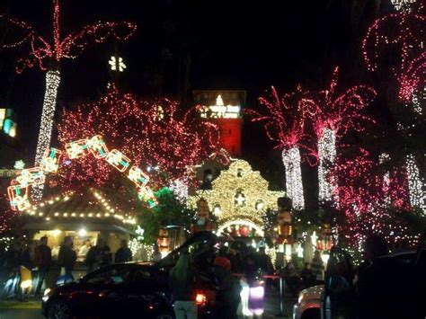 Mission Inn christmas lights