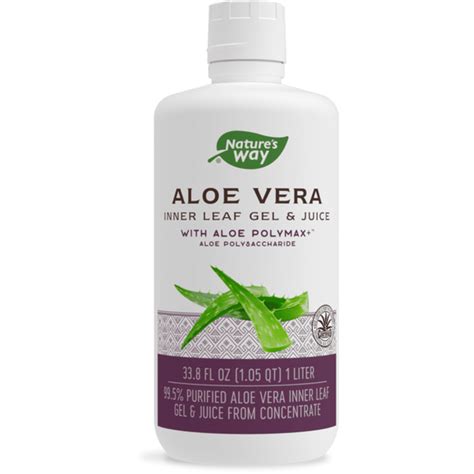 Nature S Way Aloe Vera Inner Leaf Gel Juice 33 8 Fl Oz Delivery Or