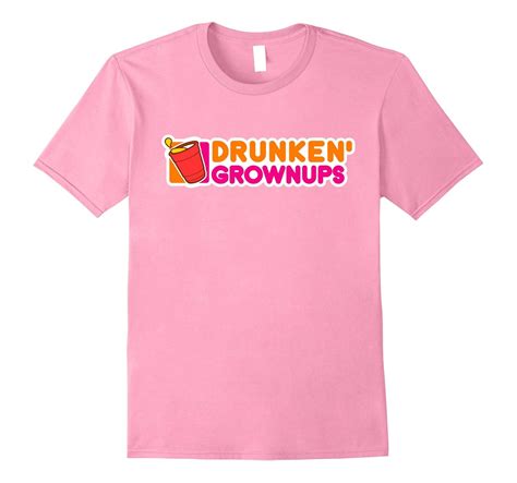 Funny Drunken Grownups Adult Party Drinking T Shirt Bn Banazatee