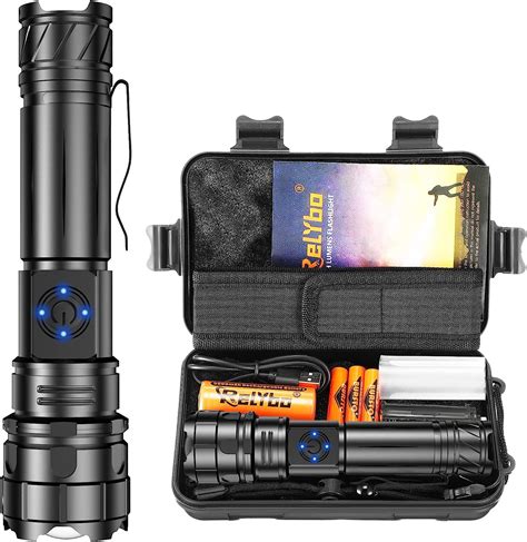 Flashlights High Lumens Rechargeable Xph902 250000 Lumen Super