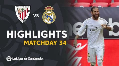 Highlights Athletic Club Vs Real Madrid 0 1 Youtube