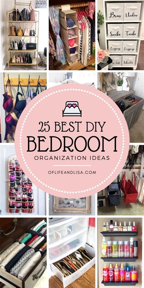 25 Amazing Bedroom Organization Hacks You ‘ll Love Bedroom