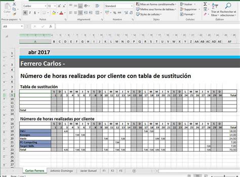 Crear Una Plantilla De Planning En Excel Con PlanningPME