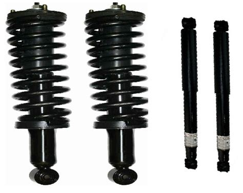 Autoshack Front Rear Complete Strut Coil Springs And Shock Absorbers