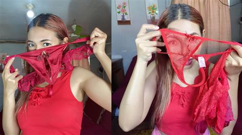 All Red See Through Mesh Lingerie Mirra Youtube