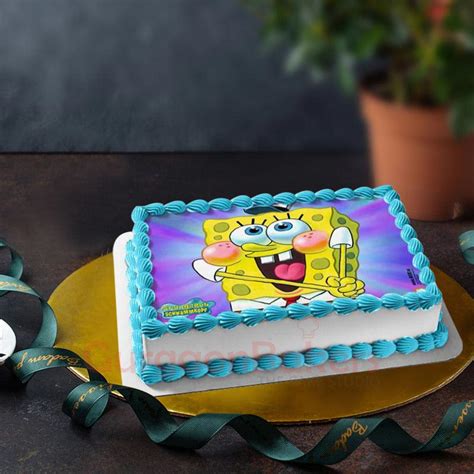 Order Funny SpongeBob Themed designer Cakes | Gurgaon Bakers