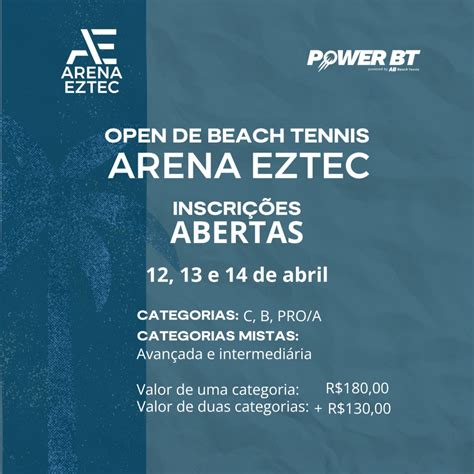 Informa Es Do Torneio Eztec Open Beach Tennis Letzplay