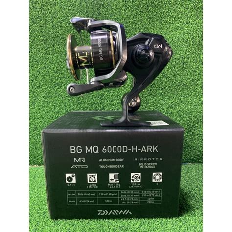 Daiwa Bg Mq Spinning Fishing Reel 2021 3000d Xh Ark 4000d Xh Ark