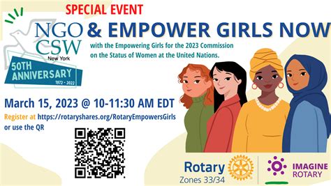 Girls Empowerment Rotary International Zones 33 34