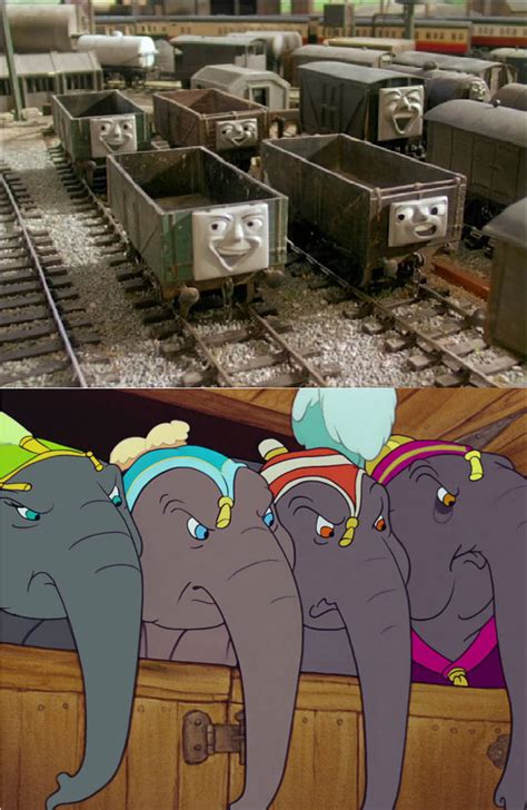 Troublesome Trucks Laugh At Dumbos Aunts By Superherofan2003 On Deviantart