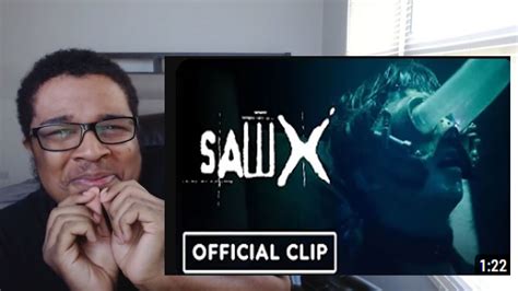 Saw X Official Eyeball Trap Clip Reaction Youtube