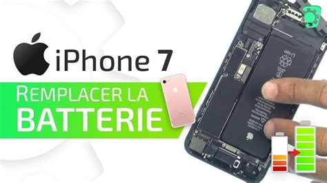 Tutoriel IPhone 7 HD Remplacer La Batterie YouTube