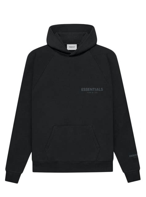 Essentials Ssense Exclusive Pullover Hoodie Black Hypeworld