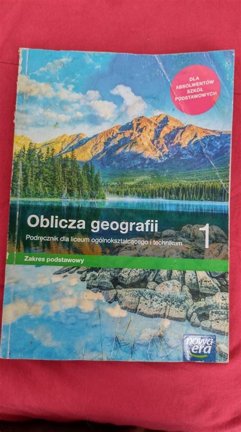 Podr Cznik Oblicza Geografii Zakres Podstawowy Chaj Ty Kup Teraz