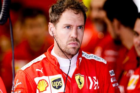 F Sebastian Vettel Met Fin Cette Premi Re Piste Concernant Son