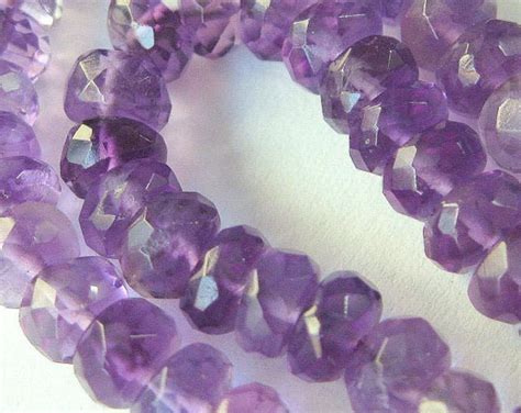 Amethyst Brazilian Semi Precious Stone February Birthstone Hand