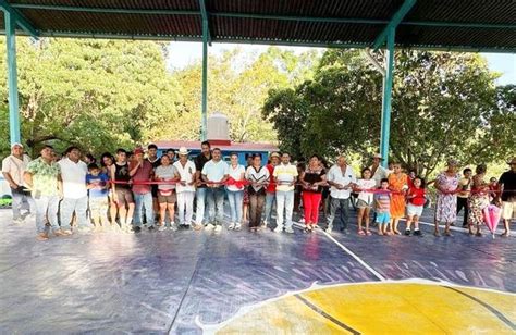 Inaugura Lincer Rehabilitaci N De Cancha Techada De Tepantitl N