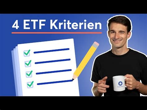 4 Wichtige Kriterien Bei Der ETF Auswahl ETFs Verstehen Vergleichen