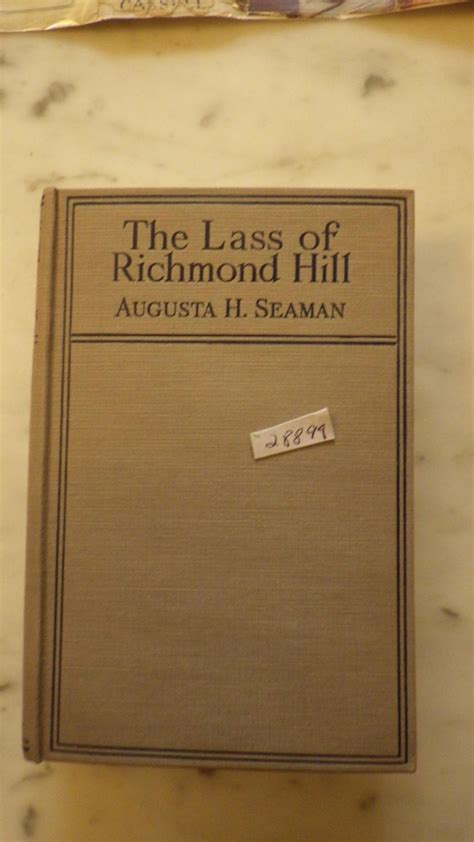 The Lass Of Richmond Hill In Color Dustjacket Or Aka Sapphire Signet