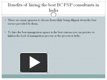 Ppt Settled In Canada Through Canada Pnp Program Powerpoint