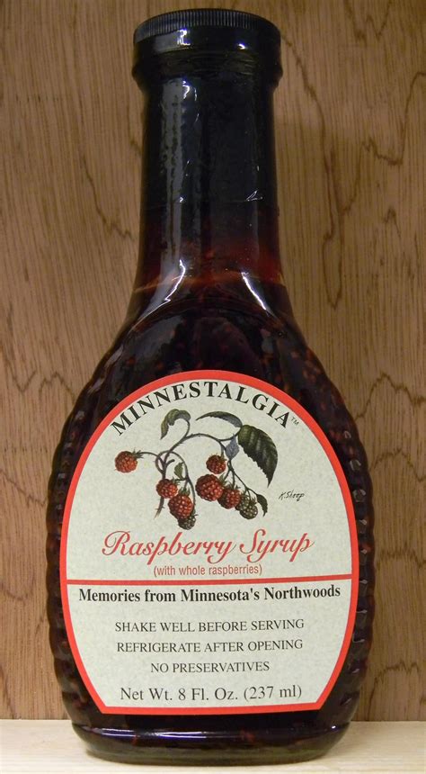 Raspberry Syrup 8oz Jar — Minnestalgia