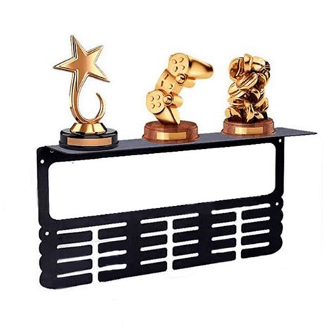 Medal Hanger Display Trophy Shelf Sports Medal Display Rack Trophy Medal Display Rack With