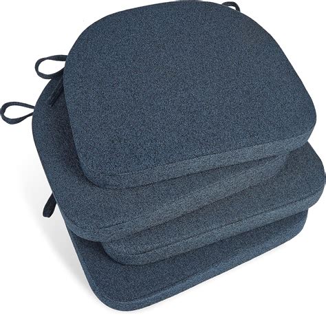 Tromlycs Chair Cushions For Dining Chairs Kitchen Pads 4 Pack Room Seat