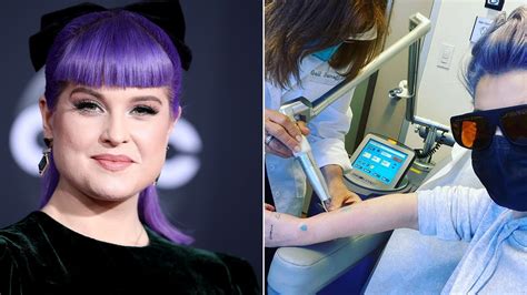 Kelly Osbourne Shares Super Painful Tattoo Removal Video | Allure