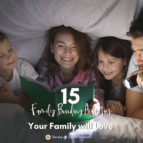 15 Family Bonding Activities Your Family Will Love | Great Peace Living